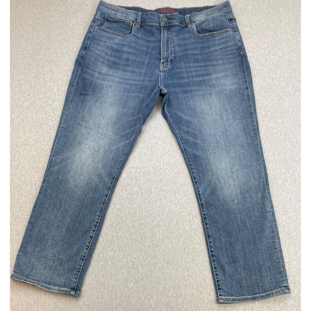 Lucky Brand Jeans Mens 38 x 30 Blue Cotton Blend Stretch 223 Straight